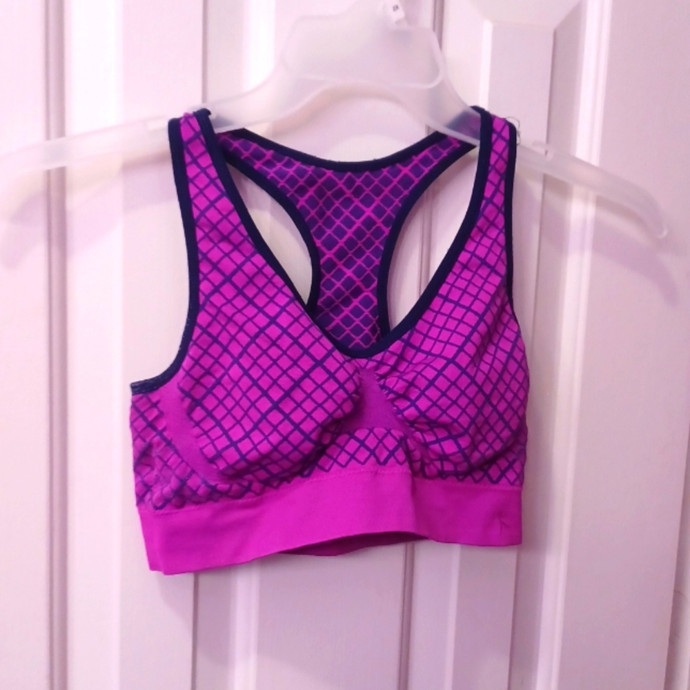 Purple danskin now sports bra